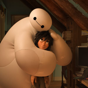 Disney's Baymax from Big Hero 6, a friendly healthcare robot.